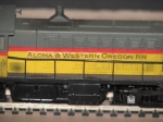 Aloha and Western Oregon Lines diesel